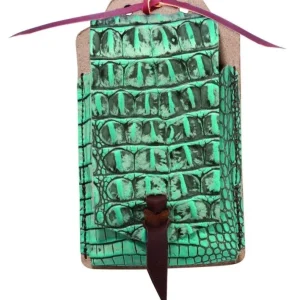 Pros Choice Cell Phone Case Turq Gator/Natural