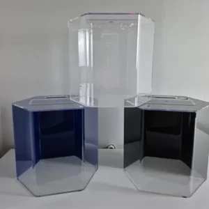 ProStar 18" Dia x 20" H 28 Gallon Hexagon Acrylic Aquarium