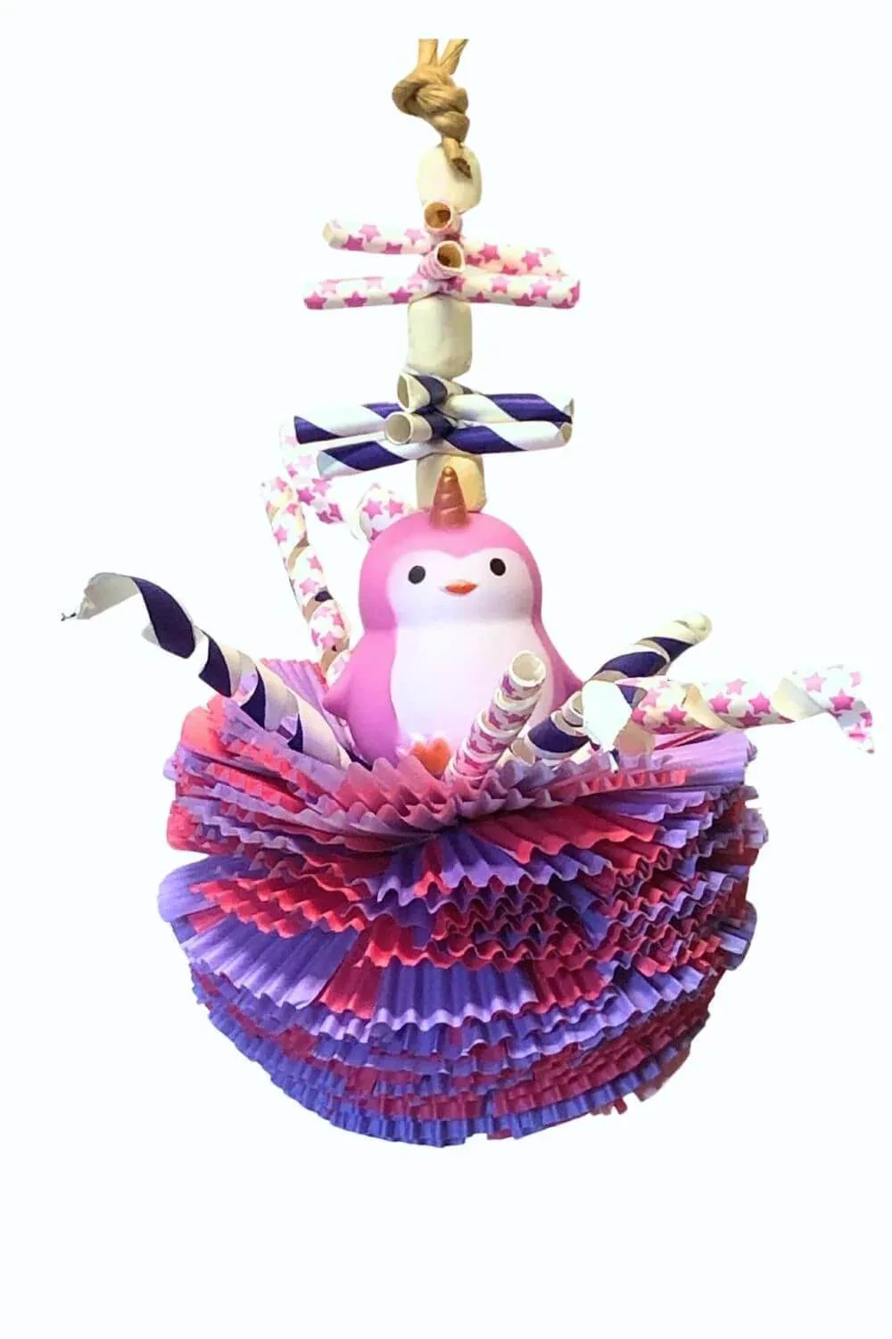 Puff bird toy