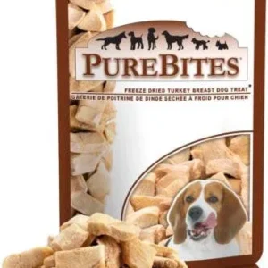 PureBites Freeze Dried Turkey Breast Dog Treat 2.47 oz. {L+b}789018(DD)