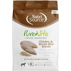PureVita Chicken & Brown Rice Dry Dog Food