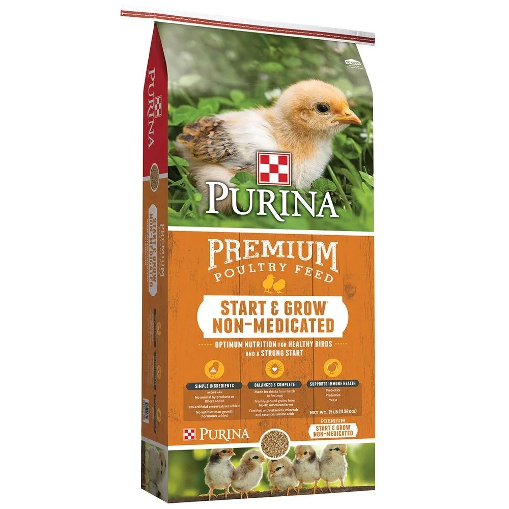 Purina Animal Nutrition Start & Grow Crumbles 25lbs