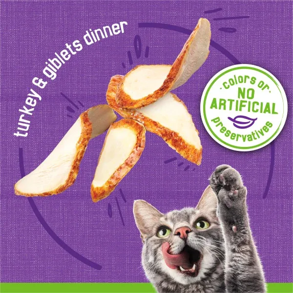Purina Friskies Wet Cat Food Pate Turkey and Giblets Dinner - 5.5 oz. Can - Image 2