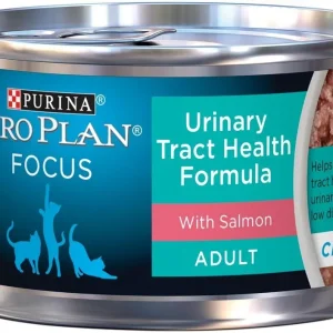 Purina Pro Plan Focus Urinary Tract Health Salmon Recipe Canned Cat Food