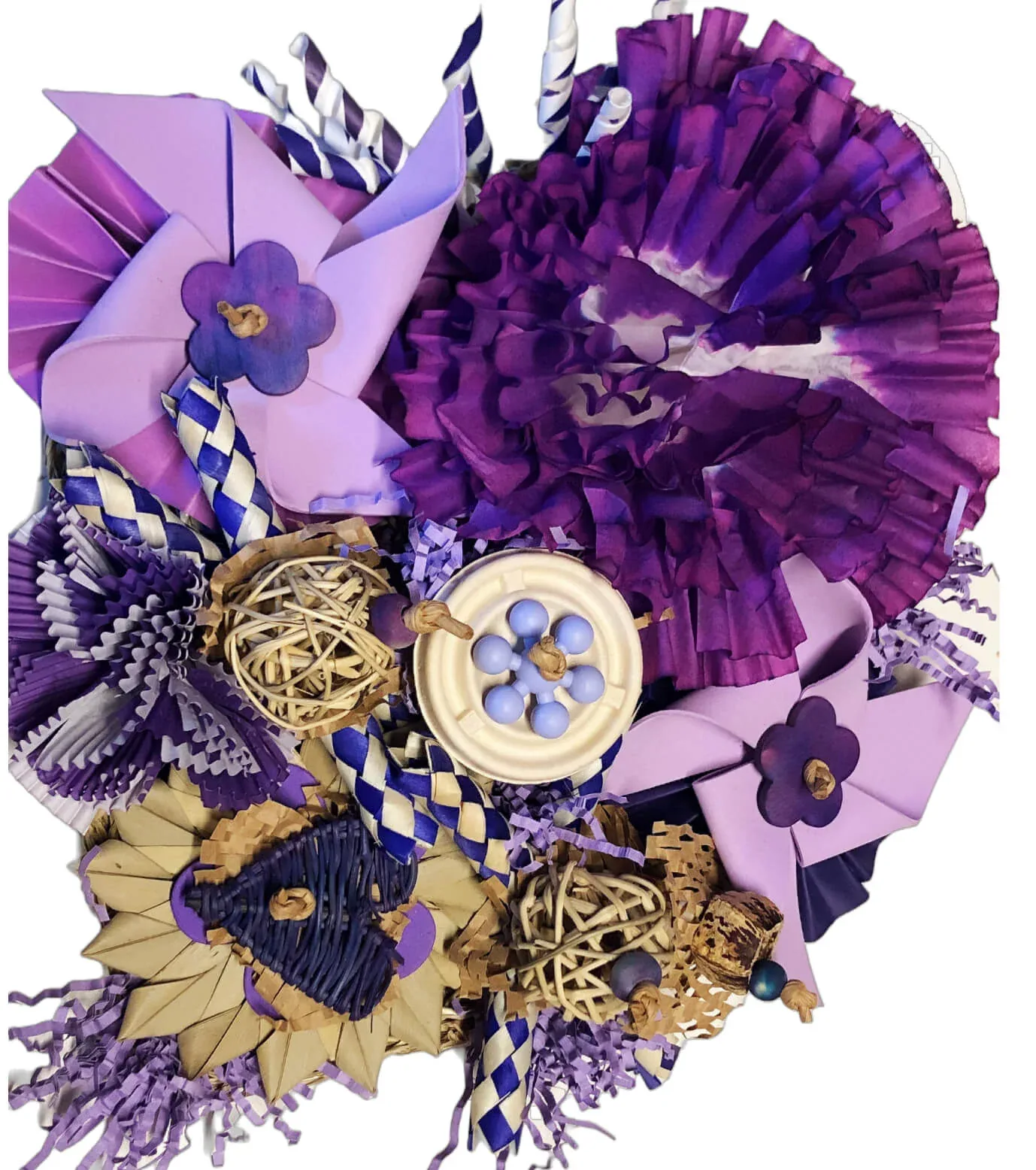 Purple Madness Seagrass Mat