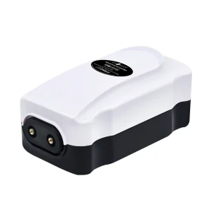 Quiet Air Aquarium Pump Output 2X75 GPH Oxygen Aerator Pump for 30-120 Gallons Fish Tank, Oxygen Adjustment