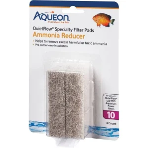 Quiet Flow Specialty Filter Pads Ammonia Reducer 10 gal, 4ct