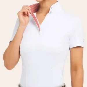 R.J. Classics Brynn Show Shirt XXS Coral Bits