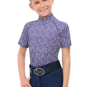 R.J. Classics Lucy Jr. 2.0 Quarter-Zip Short-Sleeve Shirt