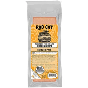 Rad Cat Raw Frozen Chicken Recipe Smooth Pate Cat Food