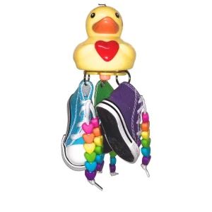 Rainbow Shoes Duck Parrot Toys