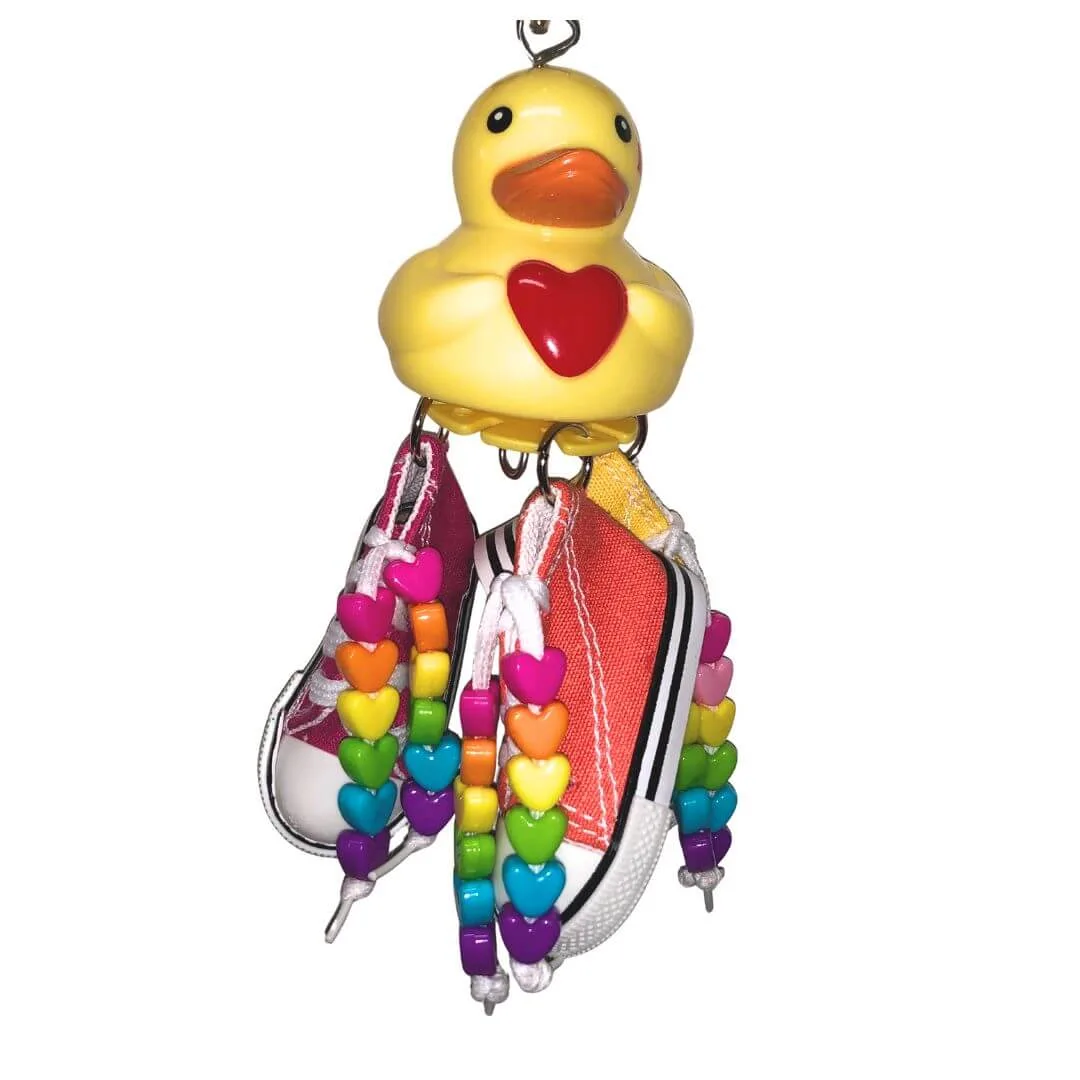 Rainbow Shoes Duck Parrot Toys - Image 2