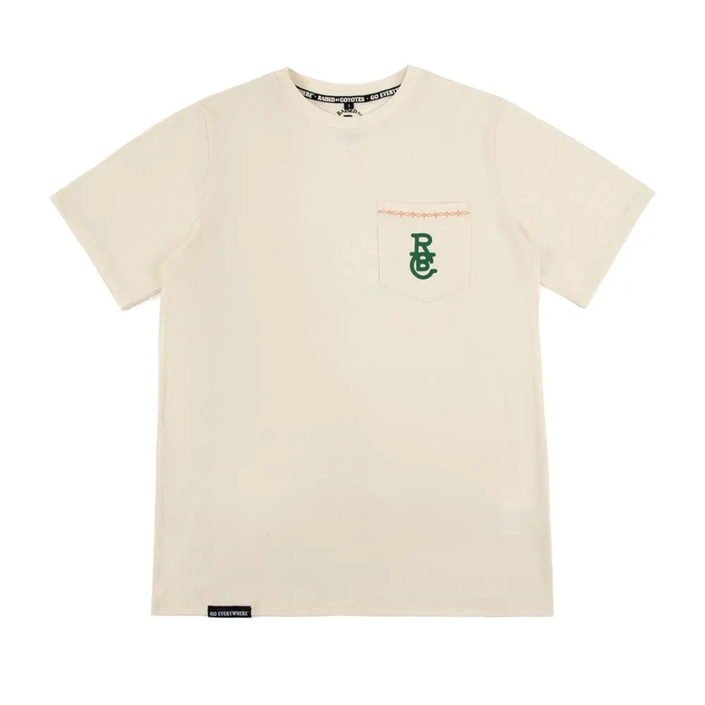 Raised by Coyotes Natural Texas Wedge Tee
