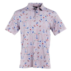 Raised by Coyotes Texas Wild Flowers Polo
