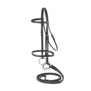 Raised Snaffle Bridle