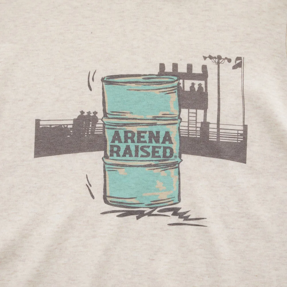 Ranch Raised Boy's Oatmeal Arena Raised Short Sleeve Tee Shirt - Image 2
