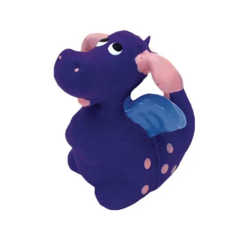 Rascals Latex Dog Toy Dragon 3 in - Image 2