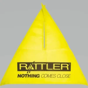 Rattler Rope Breakaway Flags Neon Yellow 4 Pack