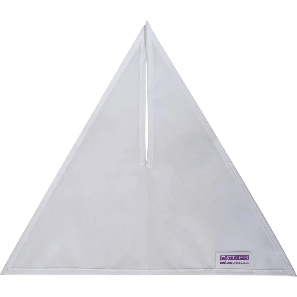 Rattler White Breakaway Flag with Tear Away Tag 4 Pack - Image 2