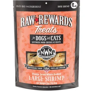 Raw Rewards Freeze Dried Shrimp Cat & Dog Treats