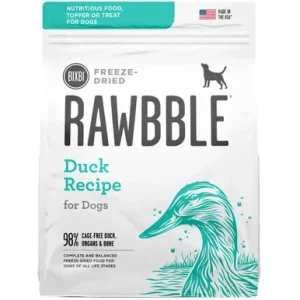 Rawbble Duck Recipe Freeze
