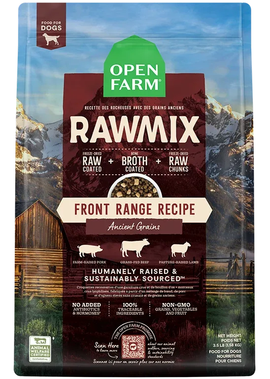 RawMix Front Range Ancient Grains Dog Kibble