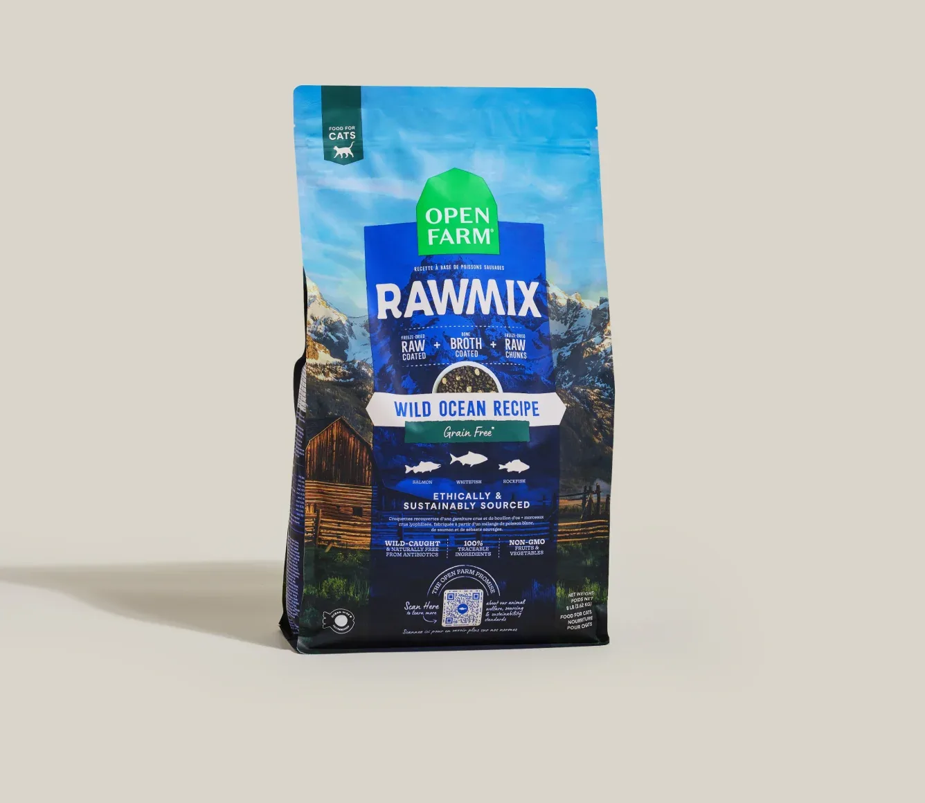 RawMix Wild Ocean Grain-Free Cat Kibble - Image 2