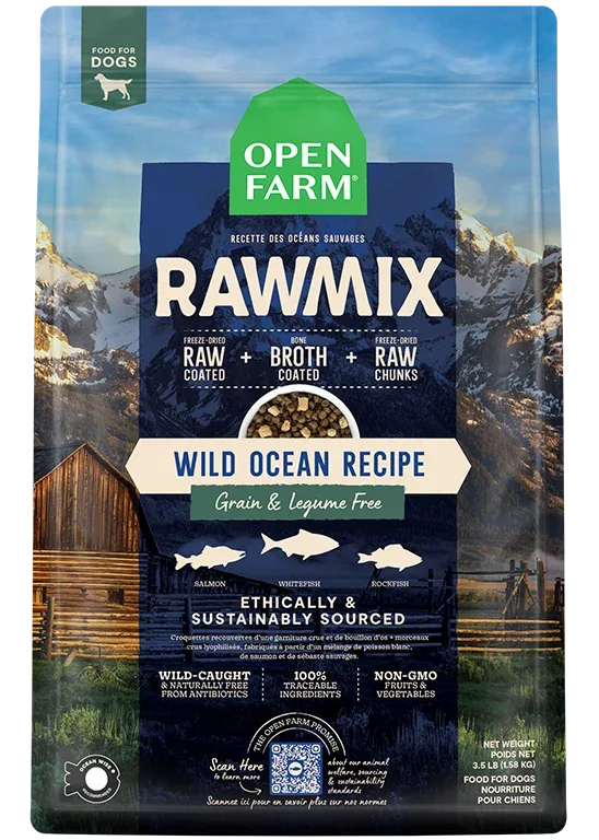 RawMix Wild Ocean Grain-Free Dog Kibble