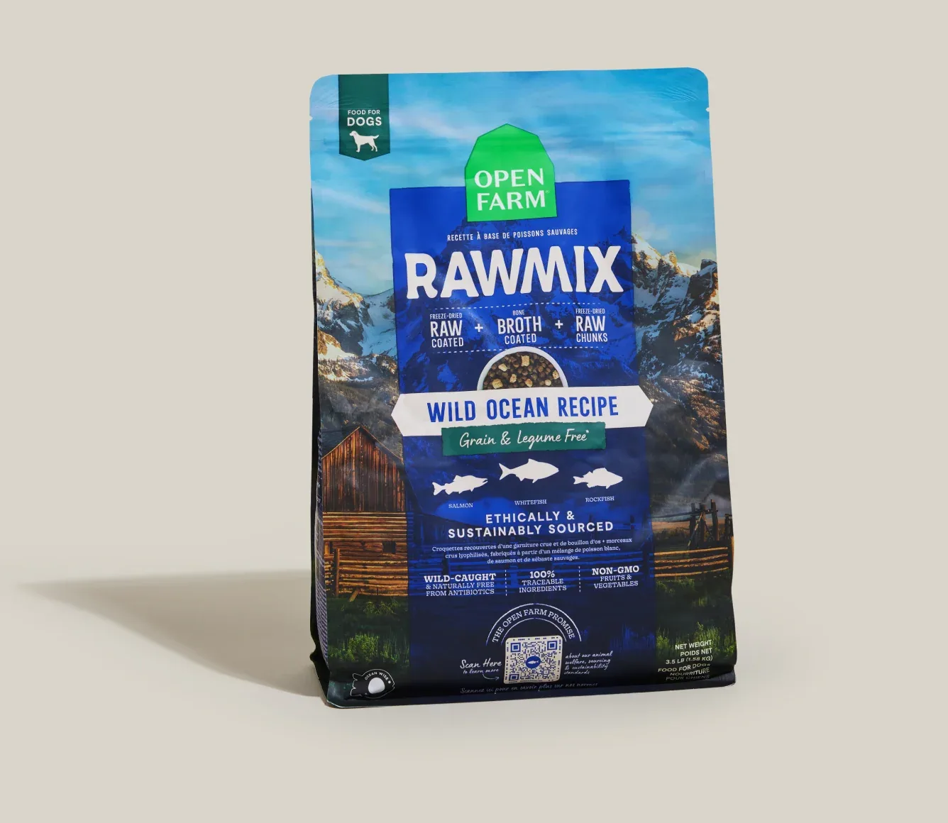 RawMix Wild Ocean Grain-Free Dog Kibble - Image 2