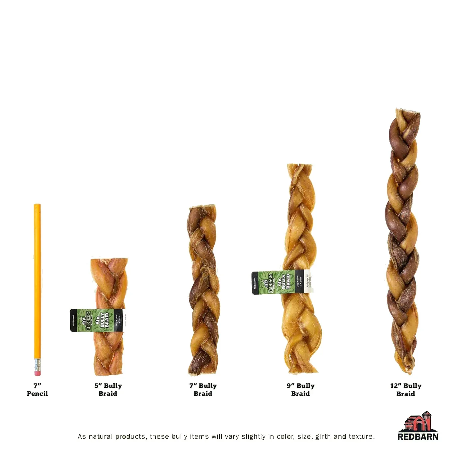 Red Barn Braided Bully Sticks - Image 2