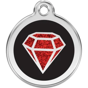 Red Dingo Ruby Pet ID Tag