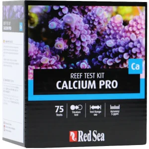 Red Sea Calcium Pro -High accuracy Titration Test Kit (75 tests) - incl. professional titrator