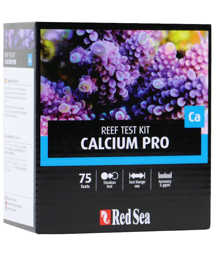Red Sea Calcium Pro -High accuracy Titration Test Kit (75 tests) - incl. professional titrator
