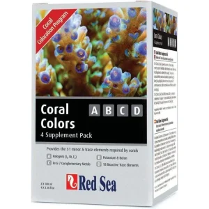 Red Sea Coral Colors ABCD 4 Supplement Pack 1ea