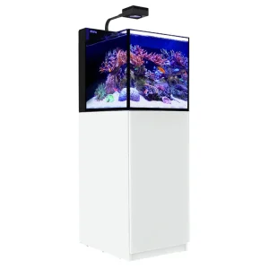 Red Sea Max Nano Peninsula G2 Aquarium with ReefLED G2 60 - Inc White Cabinet