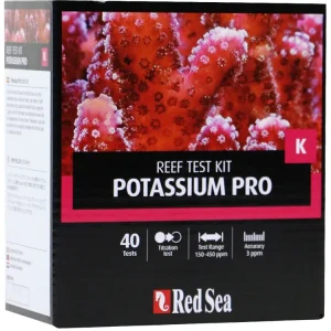 Red Sea Potassium Pro (K) - High resolution titrator Test Kit (40 tests) - incl. professional titrator