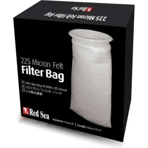 Red Sea Reefer Fine Felt Filter Socks White, 1ea/4 In X 10.5 in