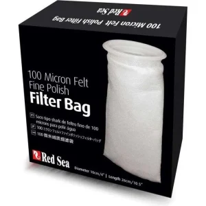 Red Sea Reefer Fine Felt Polishing Filter Socks White, 1ea/4 In X 10.5 in