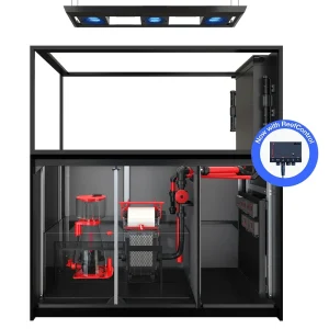 Red Sea REEFER MAX Peninsula S-700 G3+ Aquarium Kit - Black