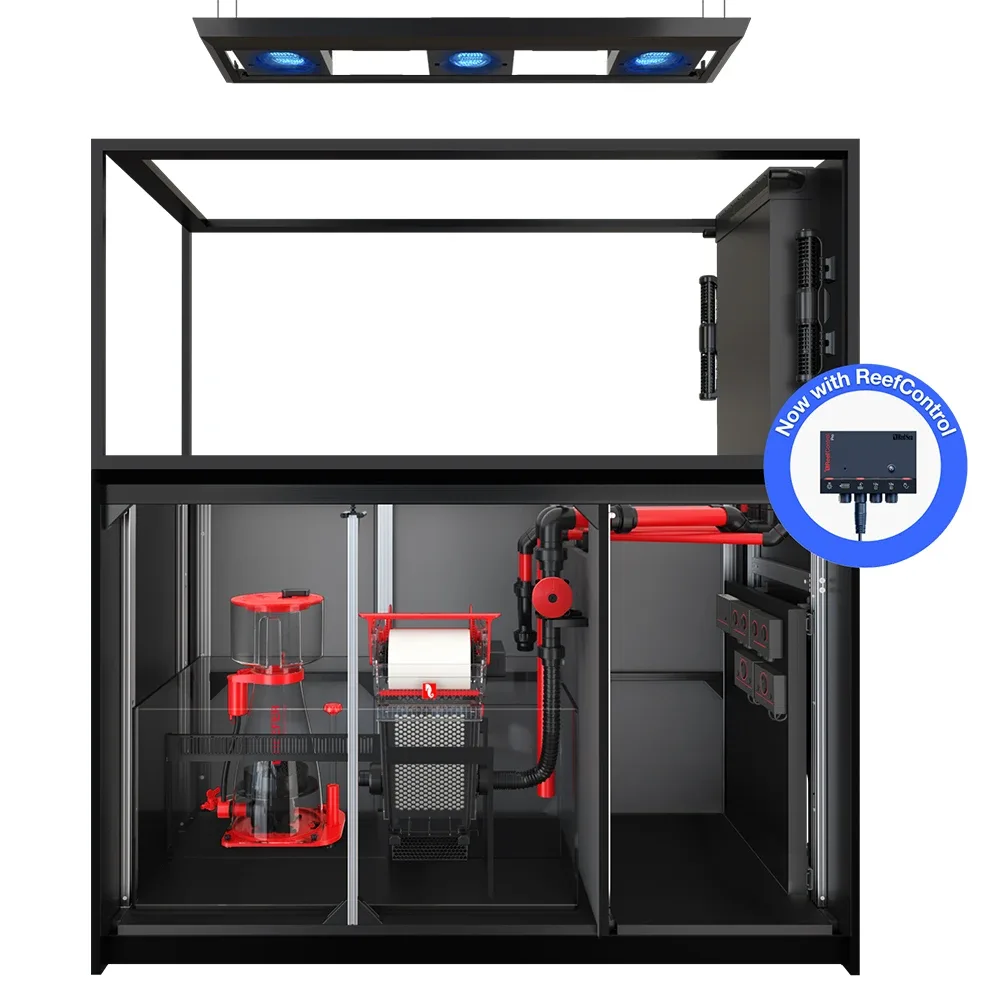 Red Sea REEFER MAX Peninsula S-700 G3+ Aquarium Kit - Black