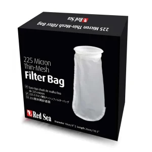 Red Sea Reefer Thin Mesh Filter Socks White 4 in x 10.5 in