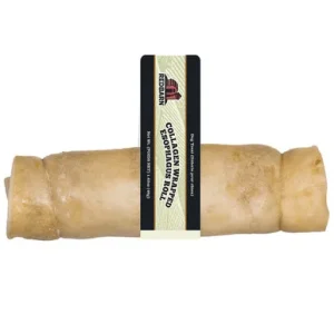 Redbarn Collagen Wrapped Esophagus Roll Dog Chew Treat