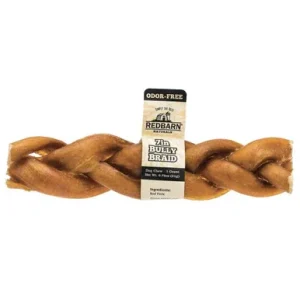 RedBarn Odor Free 7" Braided Bully Stick*