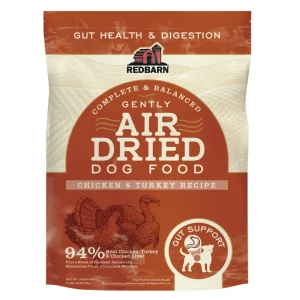 Redbarn Pet Products Air Dried Gut Support Dry Dog Food Chicken & Turkey, 2 lb