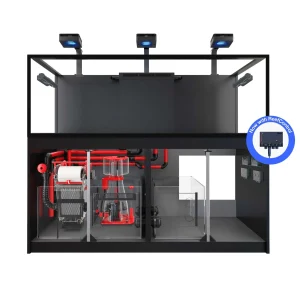 Reefer MAX 750 G3+ Black All In One Aquarium - Red Sea