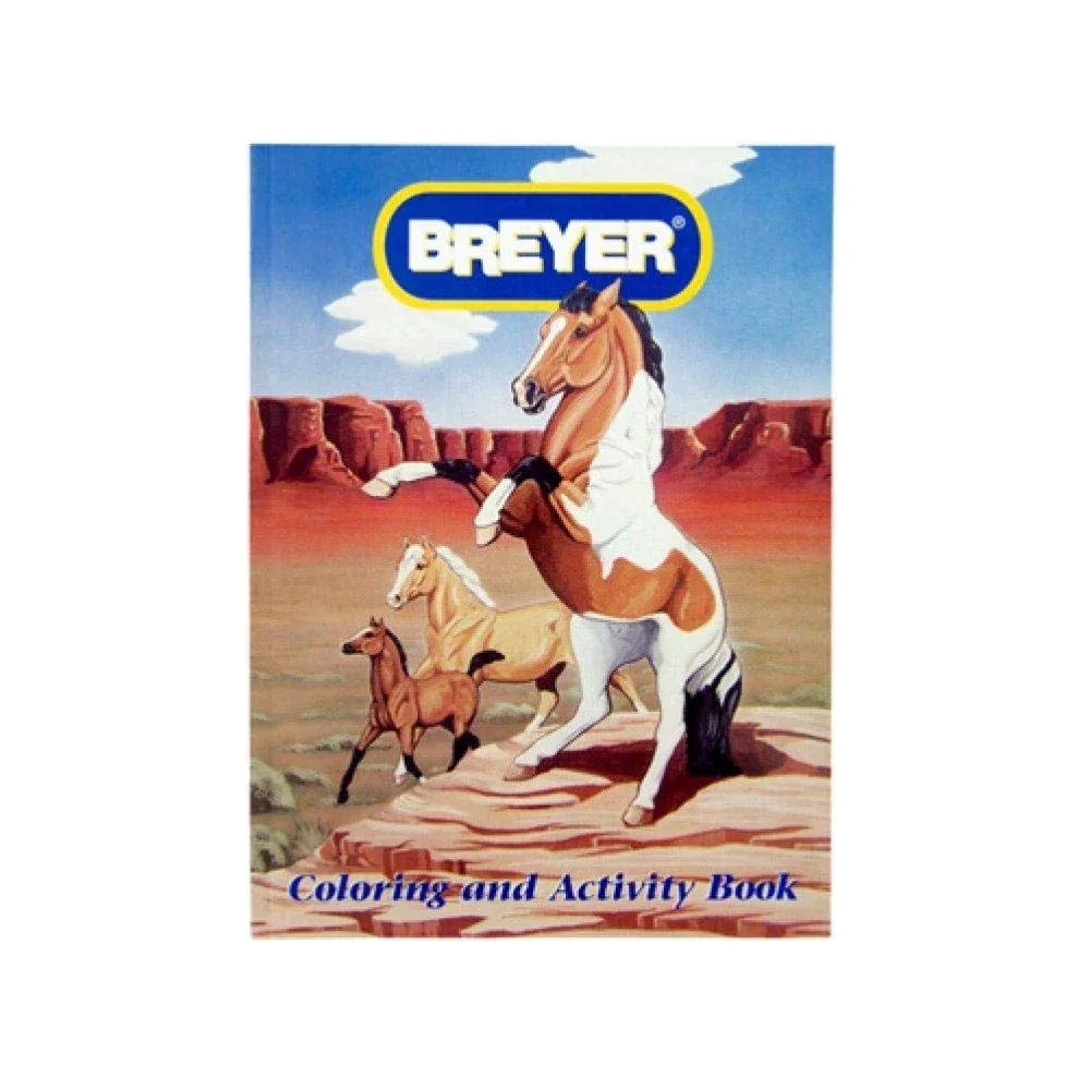 Reeves International H is for Horse Coloring Book With Stickers
