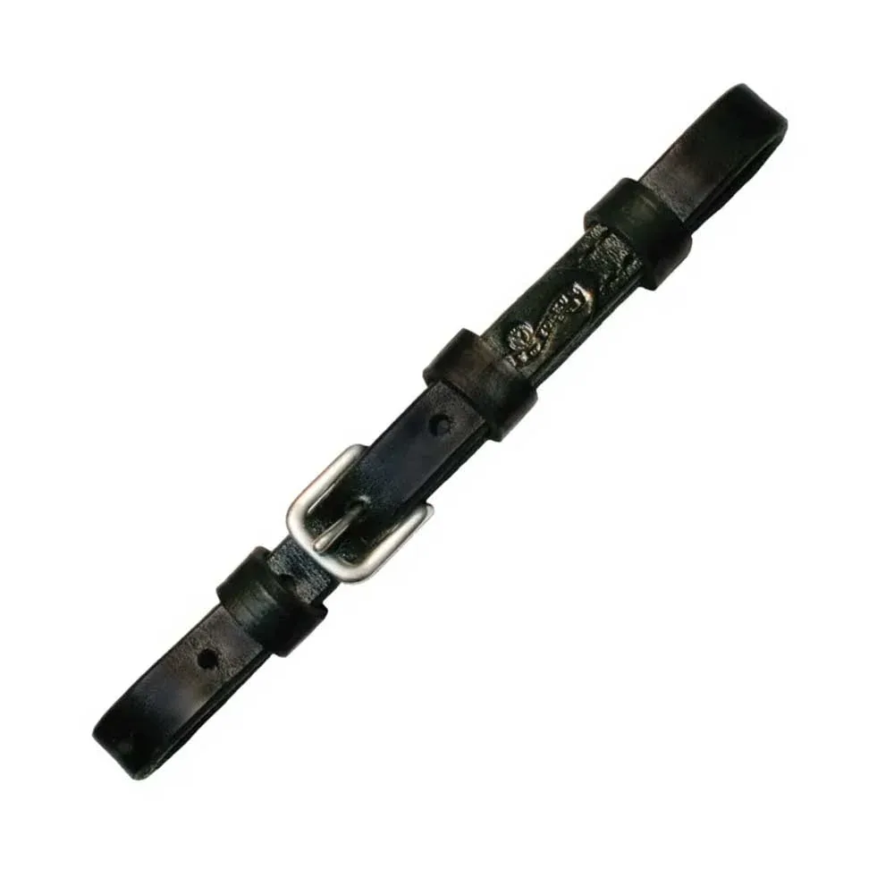 Reinsman Black Smooth Leather Curb