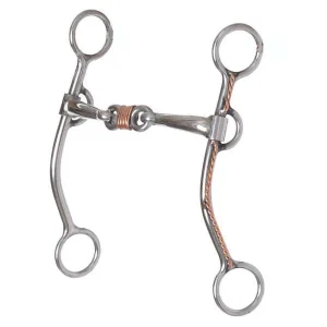Reinsman D & L Wrapped French Link Twist Bit