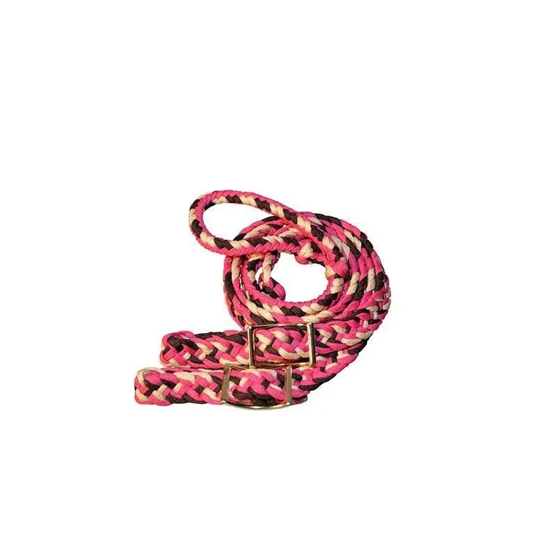 Reinsman Knotted Barrel Rein 3/4 x 8ft Brn