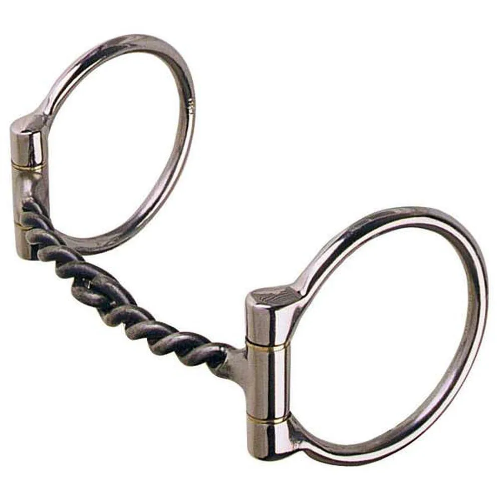 Reinsman Offset Dee Twisted Snaffle Bit